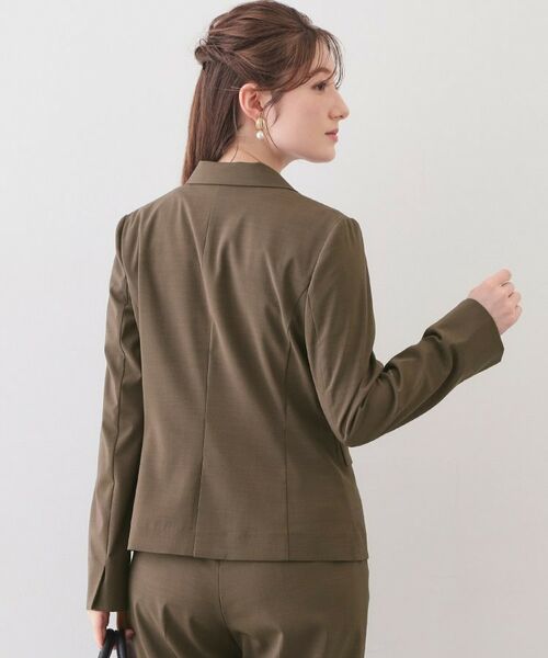 index / インデックス テーラードジャケット | ストレッチテーラードジャケット/セットアップ対応可【洗濯機OK/接触冷感/吸水速乾/イージーアイロン】《XS～3L》 | 詳細23