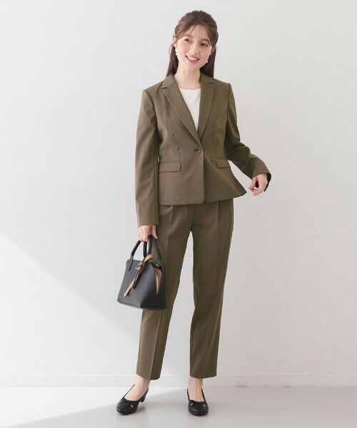 index / インデックス テーラードジャケット | ストレッチテーラードジャケット/セットアップ対応可【洗濯機OK/接触冷感/吸水速乾/イージーアイロン】《XS～3L》 | 詳細24