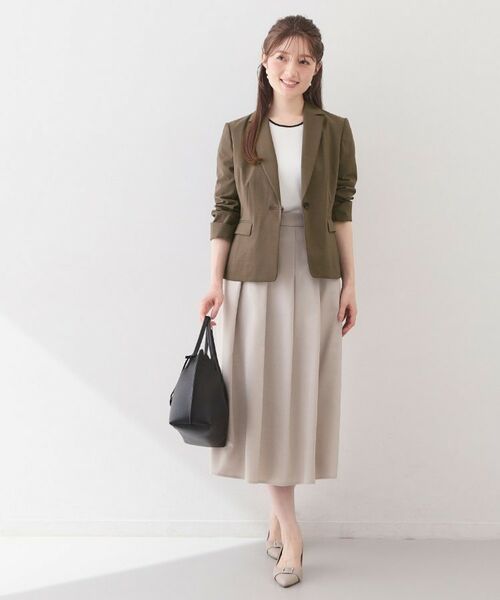 index / インデックス テーラードジャケット | ストレッチテーラードジャケット/セットアップ対応可【洗濯機OK/接触冷感/吸水速乾/イージーアイロン】《XS～3L》 | 詳細27