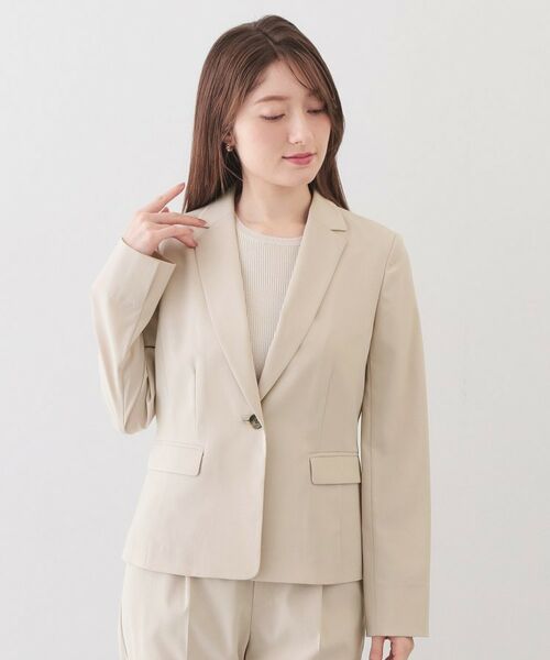 index / インデックス テーラードジャケット | ストレッチテーラードジャケット/セットアップ対応可【洗濯機OK/接触冷感/吸水速乾/イージーアイロン】《XS～3L》 | 詳細29