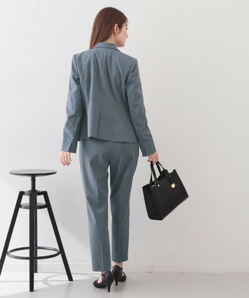 index / インデックス テーラードジャケット | ストレッチテーラードジャケット/セットアップ対応可【洗濯機OK/接触冷感/吸水速乾/イージーアイロン】《XS～3L》 | 詳細3