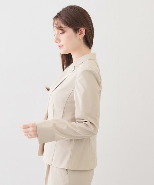index / インデックス テーラードジャケット | ストレッチテーラードジャケット/セットアップ対応可【洗濯機OK/接触冷感/吸水速乾/イージーアイロン】《XS～3L》 | 詳細30