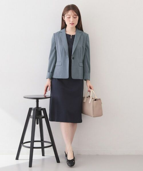 index / インデックス テーラードジャケット | ストレッチテーラードジャケット/セットアップ対応可【洗濯機OK/接触冷感/吸水速乾/イージーアイロン】《XS～3L》 | 詳細5