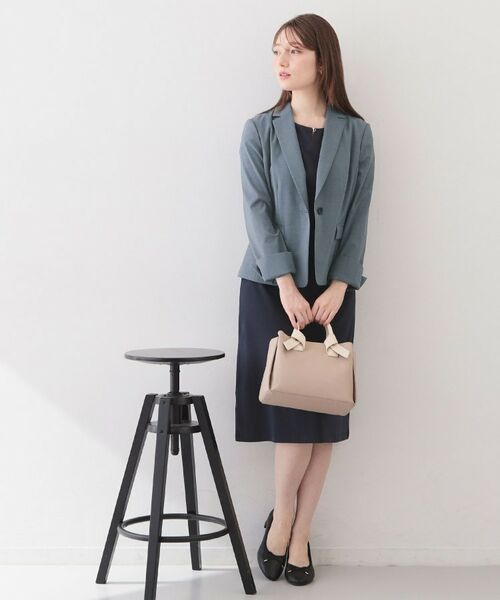index / インデックス テーラードジャケット | ストレッチテーラードジャケット/セットアップ対応可【洗濯機OK/接触冷感/吸水速乾/イージーアイロン】《XS～3L》 | 詳細6