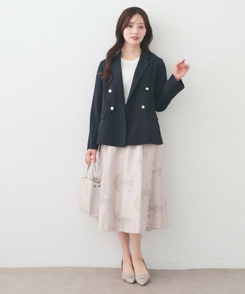 index / インデックス テーラードジャケット | 多機能ダブルブレストテーラードジャケット【洗濯機OK・接触冷感・吸水速乾・イージーアイロン・防シワ】 | 詳細17