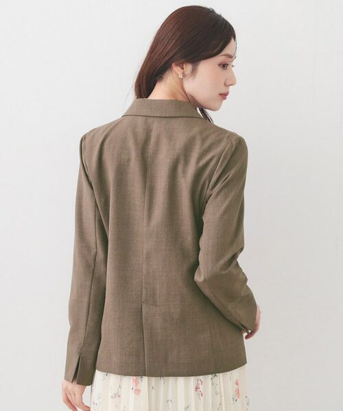 index / インデックス テーラードジャケット | 多機能ダブルブレストテーラードジャケット【洗濯機OK・接触冷感・吸水速乾・イージーアイロン・防シワ】 | 詳細22