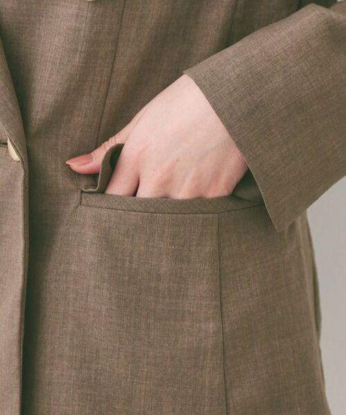 index / インデックス テーラードジャケット | 多機能ダブルブレストテーラードジャケット【洗濯機OK・接触冷感・吸水速乾・イージーアイロン・防シワ】 | 詳細26