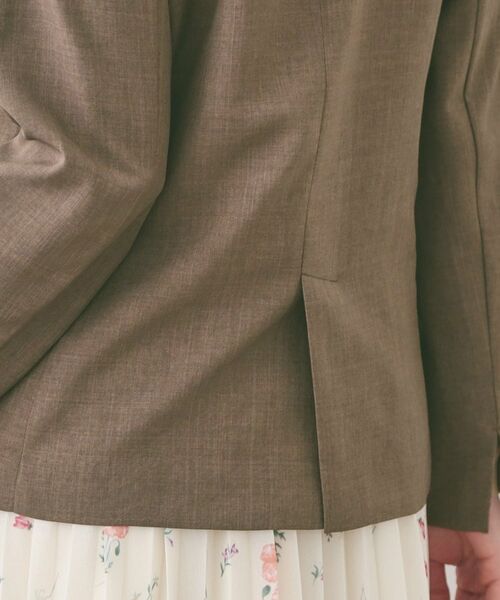 index / インデックス テーラードジャケット | 多機能ダブルブレストテーラードジャケット【洗濯機OK・接触冷感・吸水速乾・イージーアイロン・防シワ】 | 詳細29