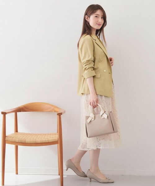 index / インデックス テーラードジャケット | 多機能ダブルブレストテーラードジャケット【洗濯機OK・接触冷感・吸水速乾・イージーアイロン・防シワ】 | 詳細7