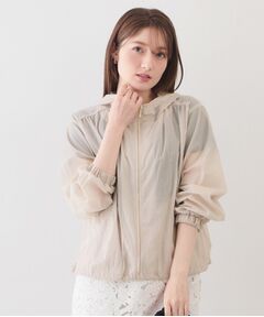 index / インデックス レザーブルゾン・ジャケット | シアーフーディーブルゾン【洗濯機OK・イージーアイロン・撥水】