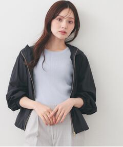 index / インデックス レザーブルゾン・ジャケット | シアーフーディーブルゾン【洗濯機OK・イージーアイロン・撥水】