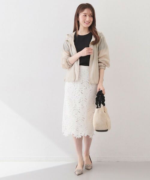 index / インデックス レザーブルゾン・ジャケット | シアーフーディーブルゾン【洗濯機OK・イージーアイロン・撥水】 | 詳細6