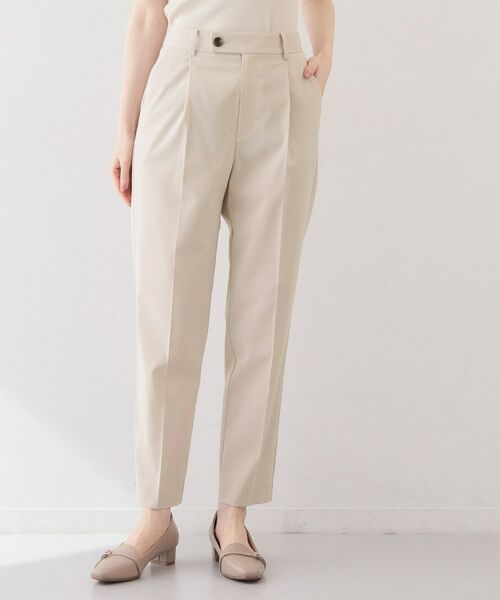 index / インデックス パンツ | ストレッチテーパードパンツ/セットアップ対応可【洗濯機OK/接触冷感/吸水速乾/イージーアイロン】《XS～3L》 | 詳細15