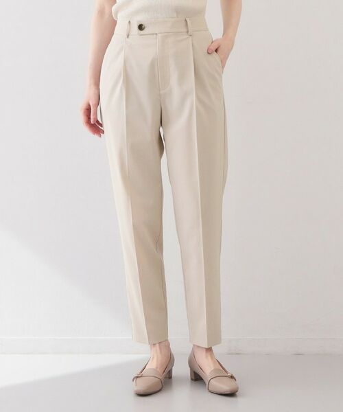 index / インデックス パンツ | ストレッチテーパードパンツ/セットアップ対応可【洗濯機OK/接触冷感/吸水速乾/イージーアイロン】《XS～3L》 | 詳細29