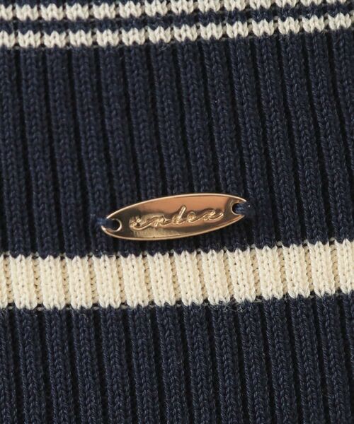 index / インデックス ニット・セーター | マルチボーダーオフショルニット【洗濯機OK】 | 詳細19