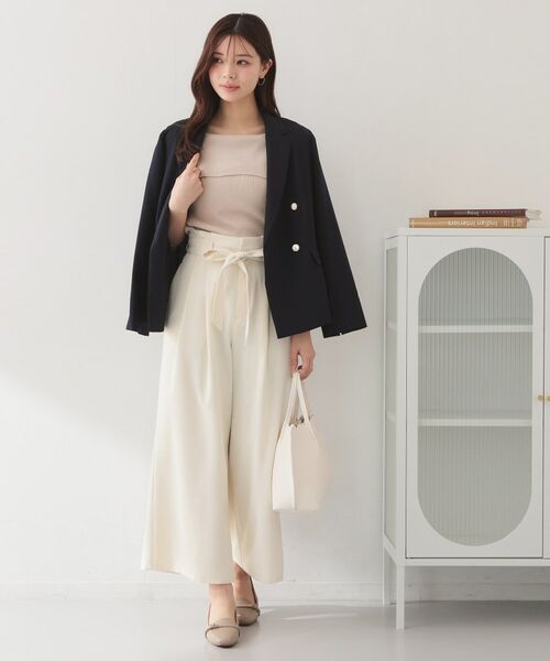 index / インデックス ニット・セーター | マルチボーダーオフショルニット【洗濯機OK】 | 詳細7