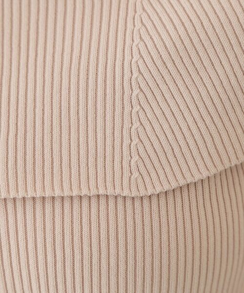 index / インデックス ニット・セーター | マルチボーダーオフショルニット【洗濯機OK】 | 詳細8
