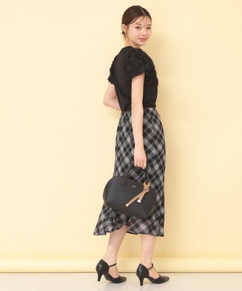 index / インデックス ニット・セーター | ドッキングシャギーレーススリーブニット【洗濯機OK】 | 詳細7