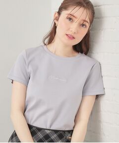 index / インデックス Tシャツ | フロントロゴ刺繍Tシャツ【洗濯機OK・接触冷感・UVケア】