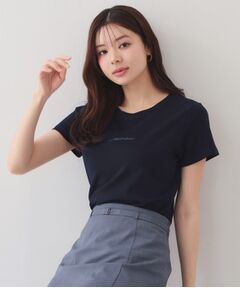 index / インデックス Tシャツ | フロントロゴ刺繍Tシャツ【洗濯機OK・接触冷感・UVケア】