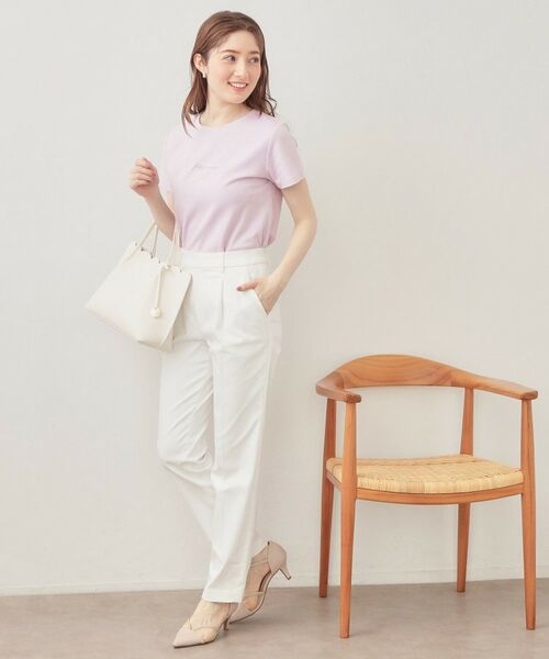 index / インデックス Tシャツ | フロントロゴ刺繍Tシャツ【洗濯機OK・接触冷感・UVケア】 | 詳細11