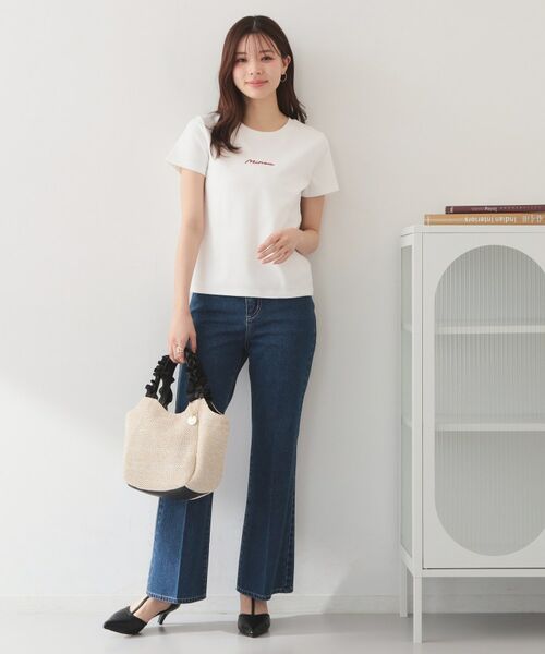 index / インデックス Tシャツ | フロントロゴ刺繍Tシャツ【洗濯機OK・接触冷感・UVケア】 | 詳細19