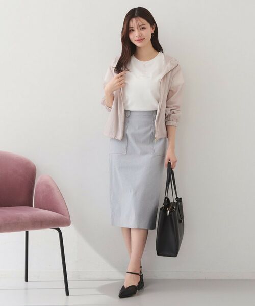 index / インデックス Tシャツ | フロントロゴ刺繍Tシャツ【洗濯機OK・接触冷感・UVケア】 | 詳細3