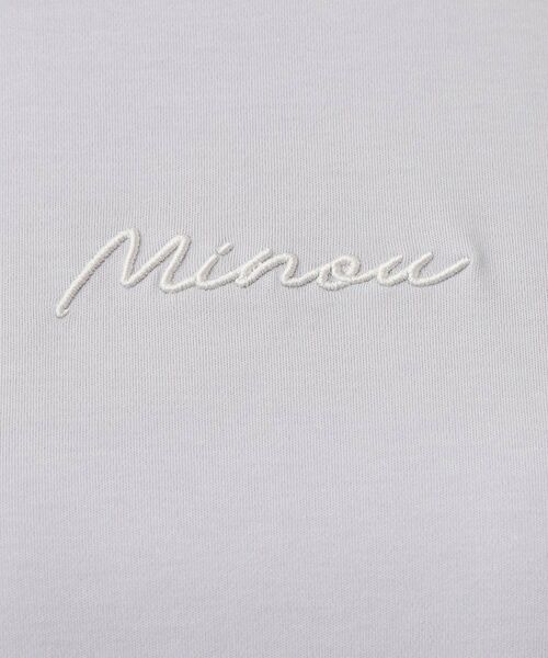 index / インデックス Tシャツ | フロントロゴ刺繍Tシャツ【洗濯機OK・接触冷感・UVケア】 | 詳細8