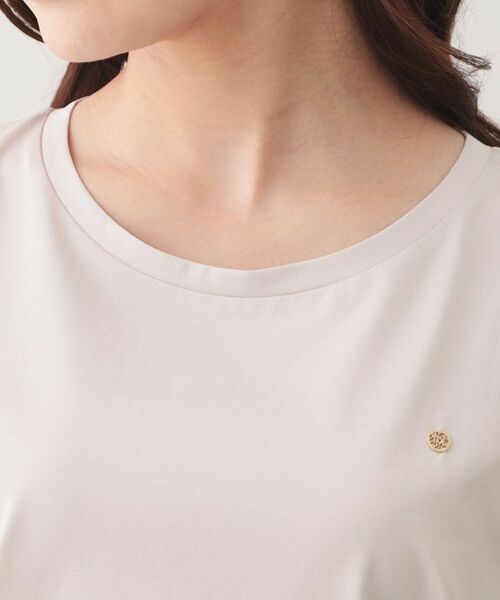 index / インデックス カットソー | シアータックスリーブドッキングTシャツ【洗濯機OK／UVケア／接触冷感】 | 詳細20