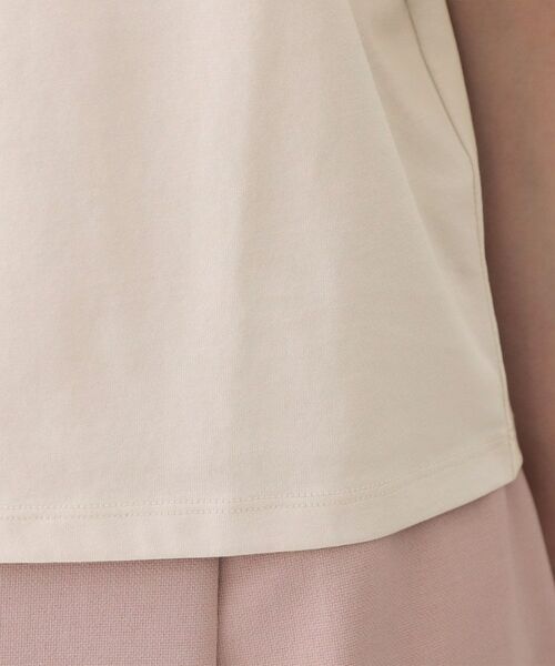 index / インデックス カットソー | シアータックスリーブドッキングTシャツ【洗濯機OK／UVケア／接触冷感】 | 詳細22