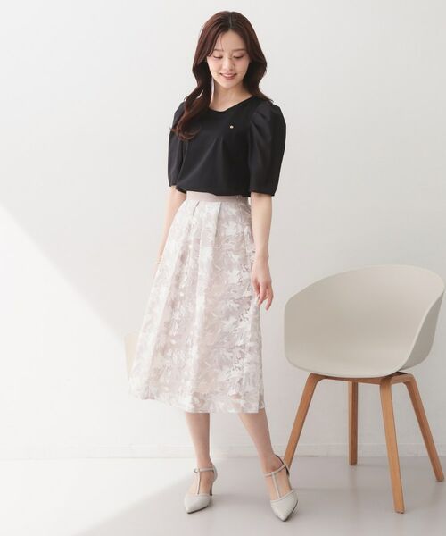 index / インデックス カットソー | シアータックスリーブドッキングTシャツ【洗濯機OK／UVケア／接触冷感】 | 詳細6