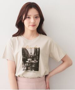 index / インデックス Tシャツ | 転写箔プリントTシャツ【洗濯機OK／接触冷感／UVケア】