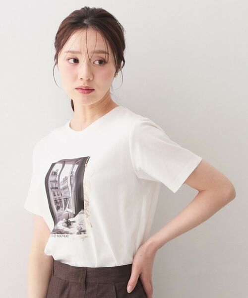 index / インデックス Tシャツ | 転写箔プリントTシャツ【洗濯機OK／接触冷感／UVケア】 | 詳細1