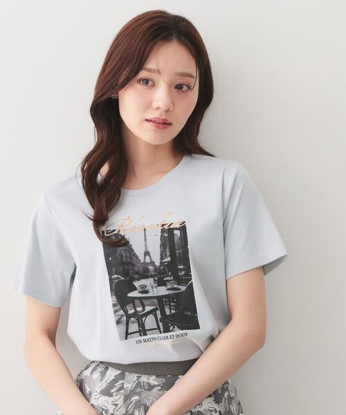 index / インデックス Tシャツ | 転写箔プリントTシャツ【洗濯機OK／接触冷感／UVケア】 | 詳細13