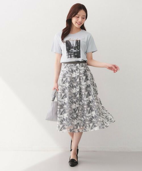 index / インデックス Tシャツ | 転写箔プリントTシャツ【洗濯機OK／接触冷感／UVケア】 | 詳細14