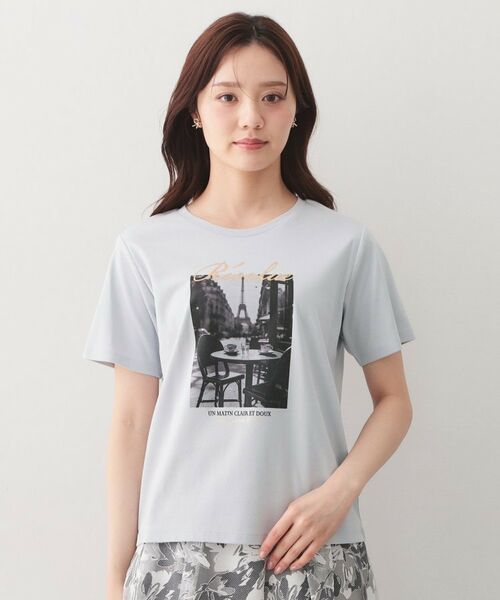 index / インデックス Tシャツ | 転写箔プリントTシャツ【洗濯機OK／接触冷感／UVケア】 | 詳細17