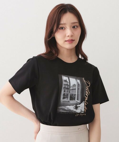 index / インデックス Tシャツ | 転写箔プリントTシャツ【洗濯機OK／接触冷感／UVケア】 | 詳細5