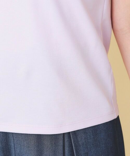 index / インデックス カットソー | フリルドッキングスリーブTシャツ【洗濯機OK／UVケア】 | 詳細20