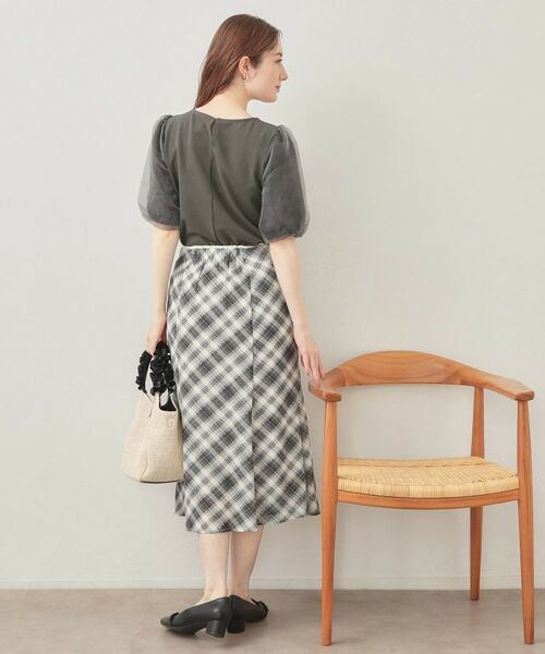 index / インデックス カットソー | シアーバルーンスリーブトップス【洗濯機OK・接触冷感・UVケア】 | 詳細7