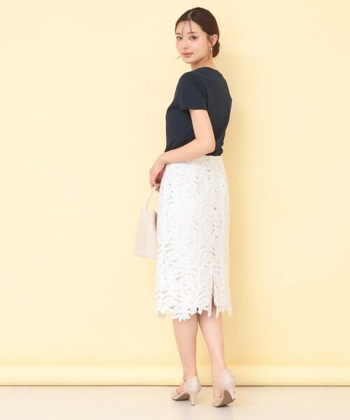 index / インデックス Tシャツ | リボンテープロゴTシャツ【洗濯機OK/接触冷感/UVケア】 | 詳細15