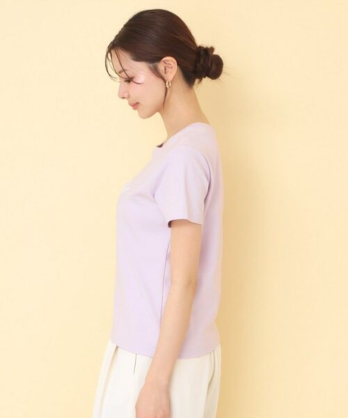 index / インデックス Tシャツ | リボンテープロゴTシャツ【洗濯機OK/接触冷感/UVケア】 | 詳細18