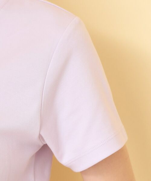 index / インデックス Tシャツ | リボンテープロゴTシャツ【洗濯機OK/接触冷感/UVケア】 | 詳細21