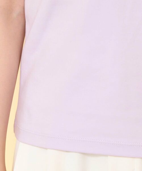 index / インデックス Tシャツ | リボンテープロゴTシャツ【洗濯機OK/接触冷感/UVケア】 | 詳細22