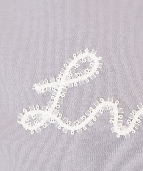 index / インデックス Tシャツ | リボンテープロゴTシャツ【洗濯機OK/接触冷感/UVケア】 | 詳細8