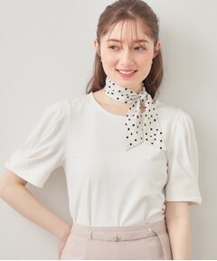 index / インデックス カットソー | ベアタックスリーブトップス【洗濯機OK／接触冷感／吸水速乾／透け防止／UVケア】