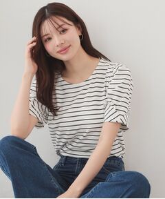 index / インデックス カットソー | ベアタックスリーブトップス【洗濯機OK／接触冷感／吸水速乾／透け防止／UVケア】