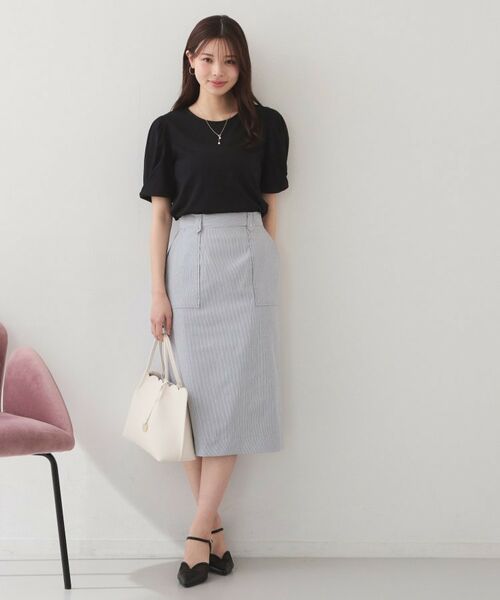 index / インデックス カットソー | ベアタックスリーブトップス【洗濯機OK／接触冷感／吸水速乾／透け防止／UVケア】 | 詳細22