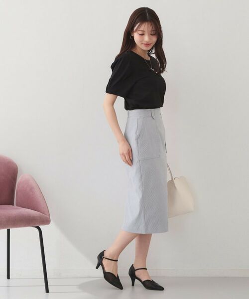 index / インデックス カットソー | ベアタックスリーブトップス【洗濯機OK／接触冷感／吸水速乾／透け防止／UVケア】 | 詳細23