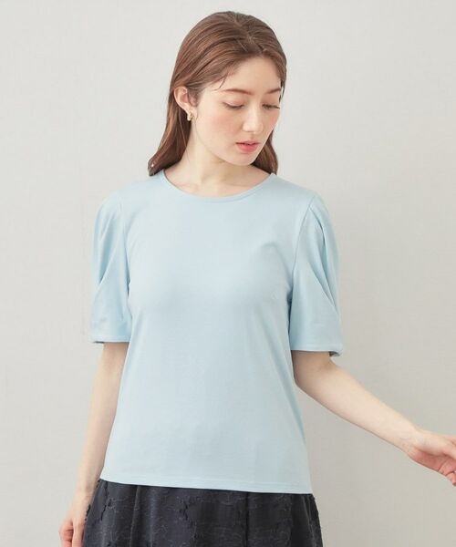 index / インデックス カットソー | ベアタックスリーブトップス【洗濯機OK／接触冷感／吸水速乾／透け防止／UVケア】 | 詳細25