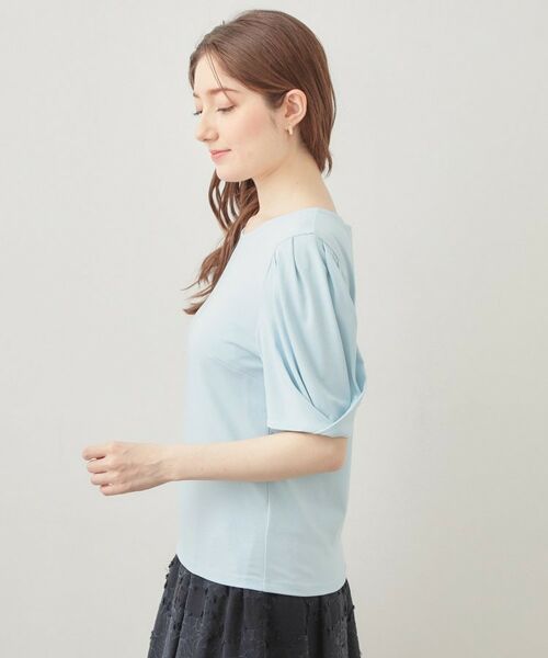 index / インデックス カットソー | ベアタックスリーブトップス【洗濯機OK／接触冷感／吸水速乾／透け防止／UVケア】 | 詳細26